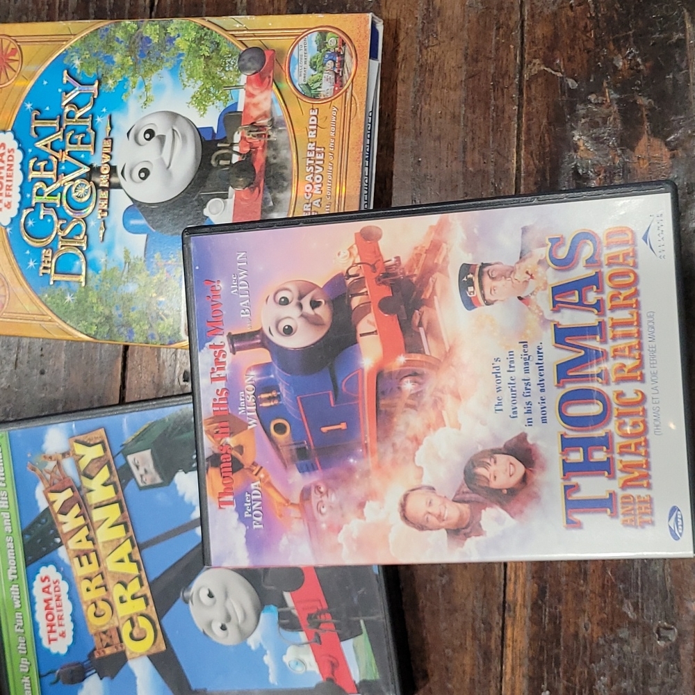 3 Thomas & Friends DVD Collection
